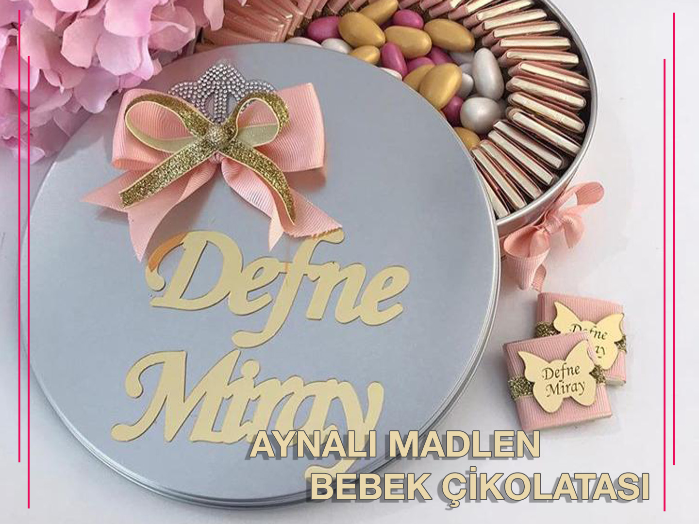 Bebek ikolatasi Aynali Madlen bebek ikolata