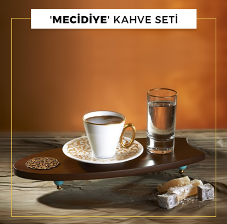 mecidiye kahve seti