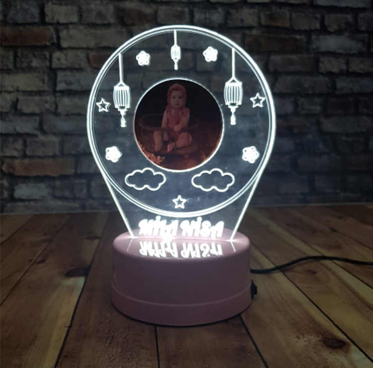 3d gece lambasi nbsp- led rengi kirmizi